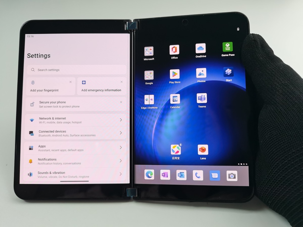 Microsoft Surface Duo 2 128GB Unlocked Single SIM 5G black