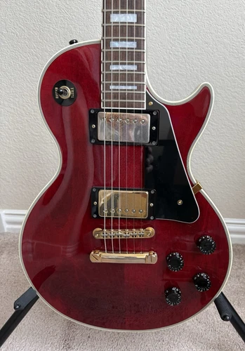 Orville LPC-75 Les Paul Custom - Wine Red (Gibson Japan)