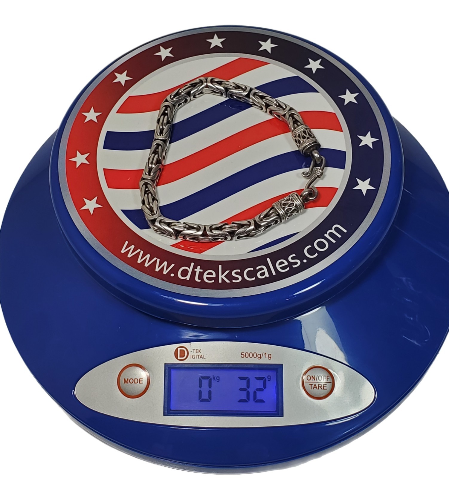 Solid Sterling Silver Round 5mm Byzantine Bali Ch… - image 14