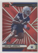 2021 Panini XR Rookies Red 30/249 Kelvin Joseph #136 0lt3