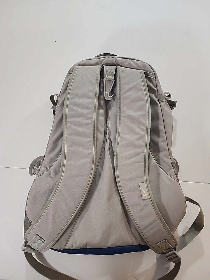 Mochila Nike BSBL azul/gris/blanco con interior amarillo Foto 4 de 4