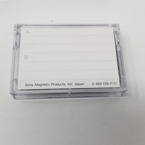 5 Sony Microcassettes MC-60 Made in Japan 60 Minutes Recording Time - Picture 6 of 6