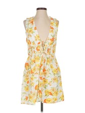 NWT Faithfull the Brand Women Yellow Casual Dress 4