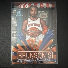 2025 BOWMAN CHROME HOBBY STARS HS-11 JALEN BRUNSON