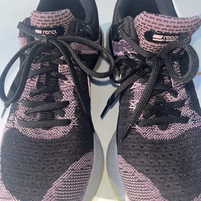 Nike React Infinity Run Flyknit 2 Running Shoes Violet Dust Black 8.5CT2423-500