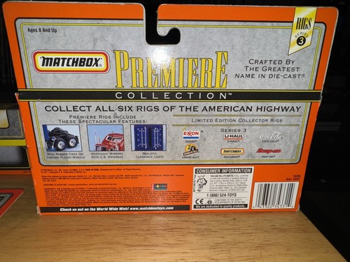 Matchbox Premiere Collection Mack Armor All Ltd. Edition Rigs Series 3 1998 - Picture 4 of 4