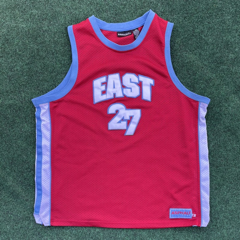 East 27 Asphalt Legend Basketball Jersey Sz XL