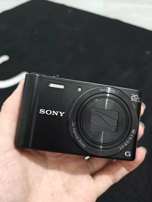 SONY Cyber-shot DSC-WX300 black 18.2MP 20x Zoom Compact Digital