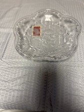 MIKASA Celebrations Glass Plate Made in Germany Holiday Lights SA 863/527