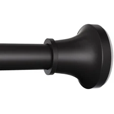 Tension Curtain Rod, Extra Long Outdoor Curtain Rod 43-100 Inch Adjustable, 1.1