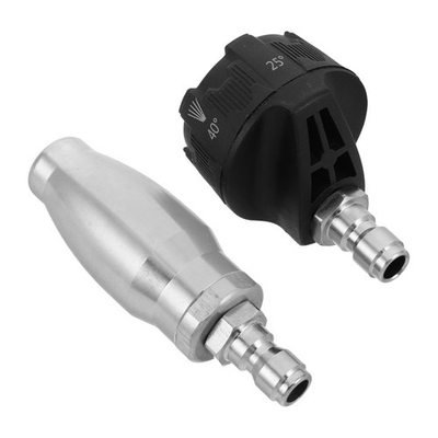 #ad 1 Set Pressure Washer Nozzle 1 4” Quick Connect Adapter 360 Degree Rotating $39.79