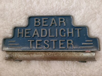 HEADLIGHT advertising vintage sign