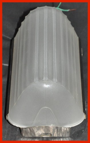 Sabino Wandlampenschirm aus Milchglas und Chrom Modell 5556 - Bild 3 von 7