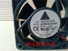 1pcs Delta AFB0624HD 6CM 6020 24V 0.08A 6 cm 2-wire inverter cooling fan