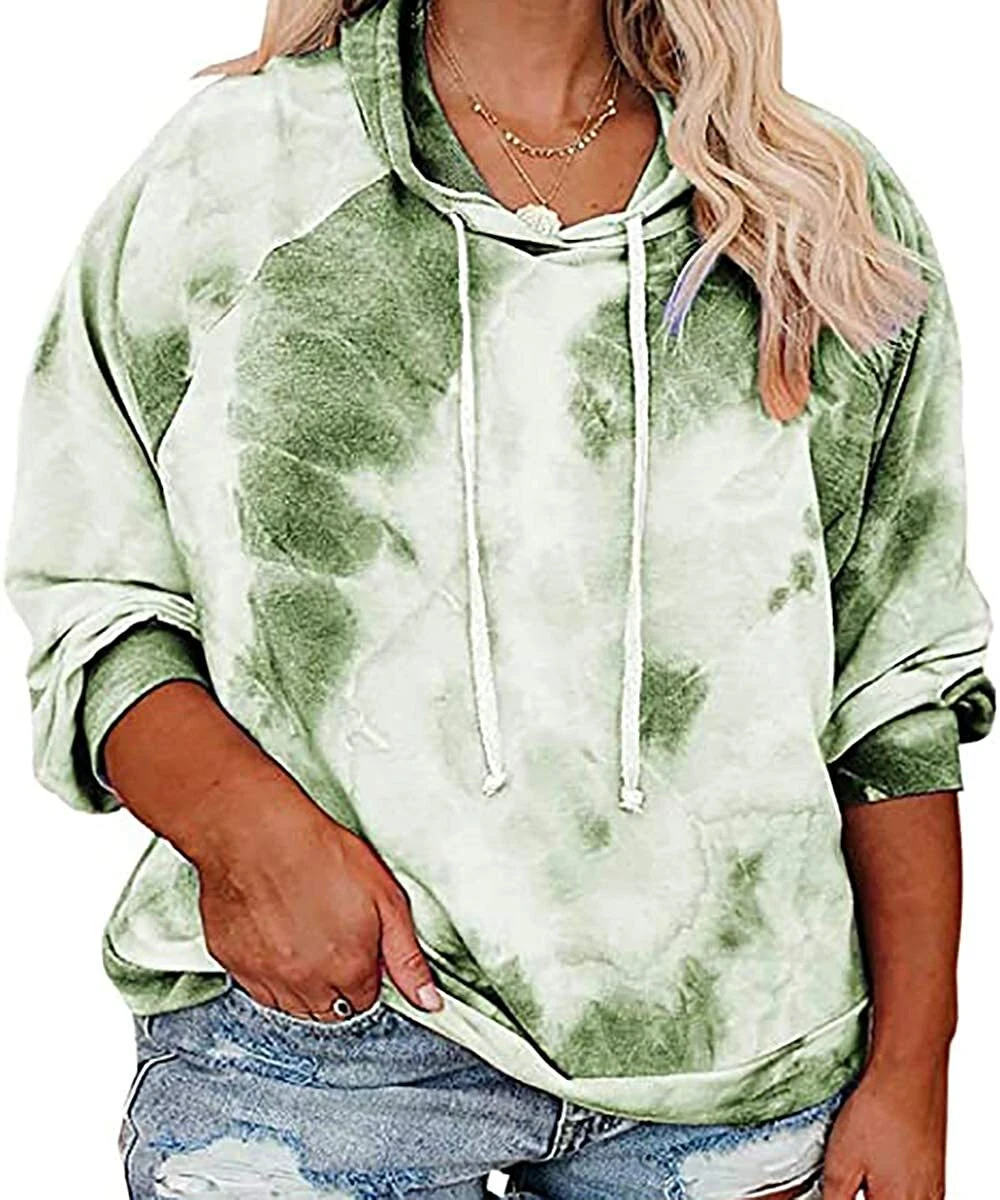 Læne Machu Picchu sympati Ritera Women&#039;s Plus Size Hoodies Tie Dye Floral Hoodie Long Sleeve  Sweatshirts D | eBay