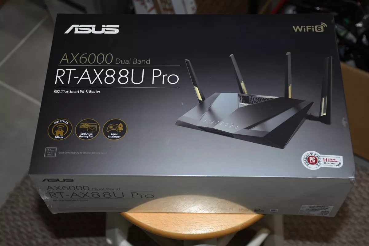 ASUS - Routeur WiFi Dual-Band RT-AX88U Pro ASUS