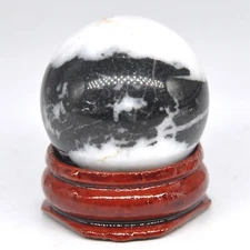 30MM Round Ball Gemstone Lots Mix Natural Crystal Sphere Health Globe Chakra 1PC