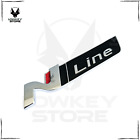 <!--F#f_0-->N Line Badge for Hyundai CHROME SILVER Boot Emblem i30 i20 Venue Sante Fe Tucson<!--F/-->