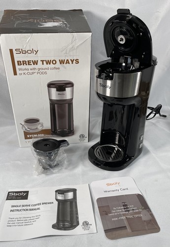 Sboly Brew dos formas solo Serve cafetera sycm - 006 | eBay