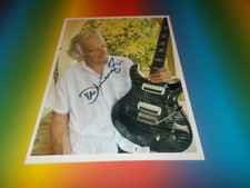 John McLaughlin Jazz Guitar Signed Autographed on 20x28 Photo in Person