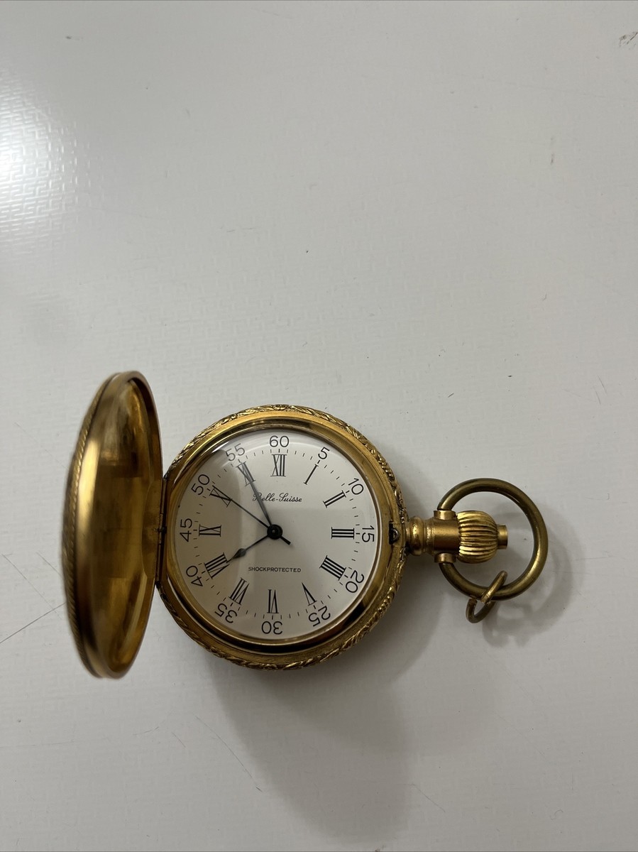 Vintage Belle-Suisse Watch Shock-resistant Hunting Deer FOR PARTS