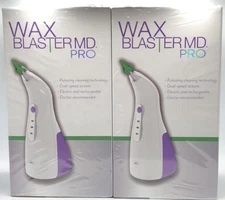 2PK WAX Blaster MD PRO Electric Ear Cleaning Device Kit ~ FAST SHIPPING!