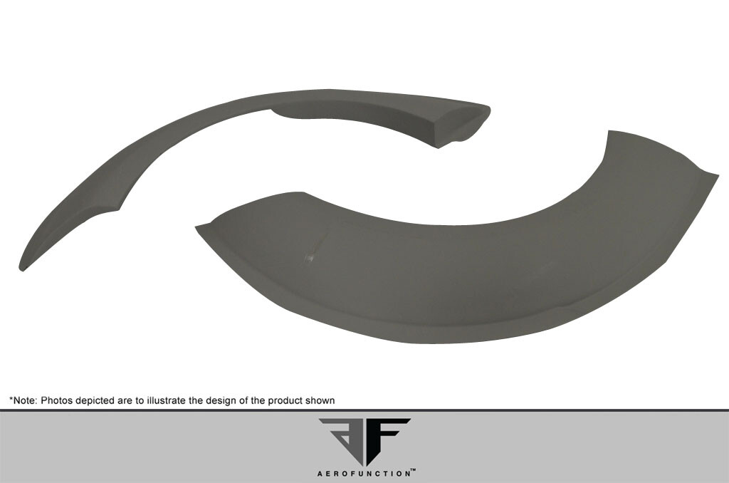 04-08 Lamborghini Gallardo AF-1 Aero Function Widebody Rear Fender Flares 109606