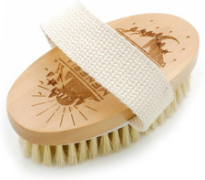 Dry Body Brush - Exfoliating Brush for Flawless Skin, Lymphatic Drainage  Blood