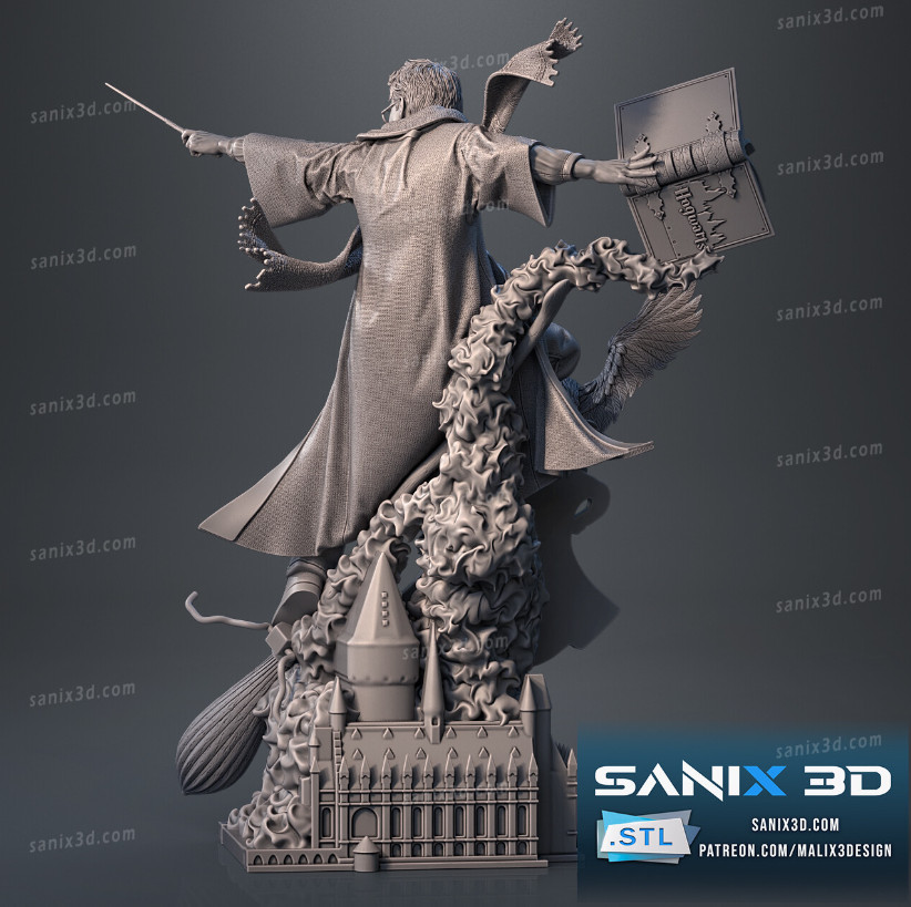 Harry Potter resin scale model kit unpainted 3d print