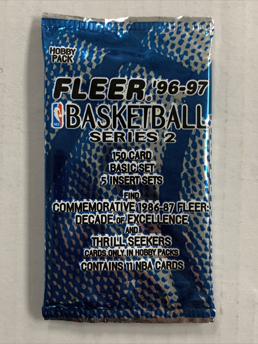 1996-97 Fleer Basketball Series 2 Hobby pack - Kobe Bryant RC? | eBay