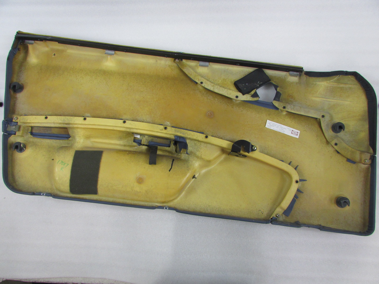 Ferrari 550, RH, Right Door Trim Panel, Blue, Used, P/N 645923
