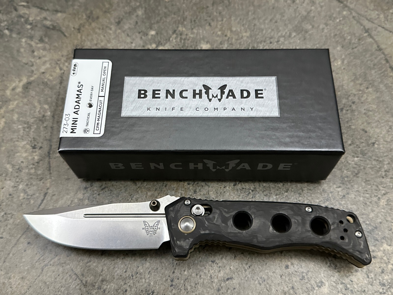 Benchmade Mini Adamas Folding Knife 273-03 CPM-Magnacut Steel Blade