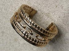 Gold Vermeil Solid Adjustable ring