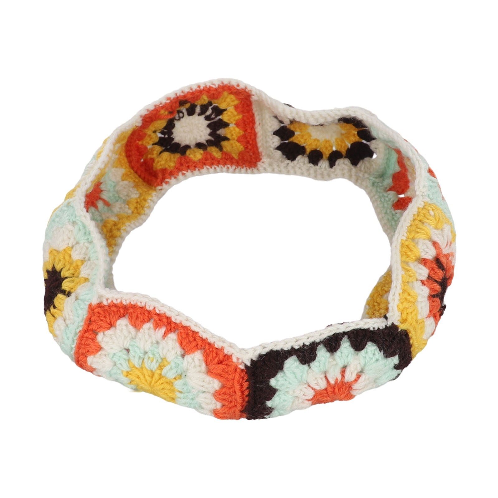 Cotton Yarn Bohemian Style Steering Wheel Covers Perfect for Any Vehicle