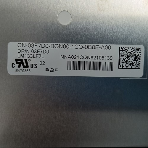 LM133LF7L02 13.3'' 30PIN LCD Screen FHD For Dell OEM Latitude 5320 7320 03F7D0 - 第 7/8 張圖片