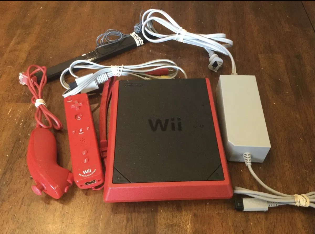 Nintendo Wii Mini Red System