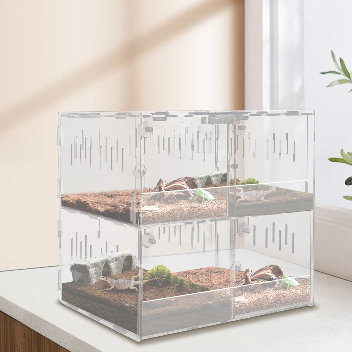 Cat proof lizard cage sales