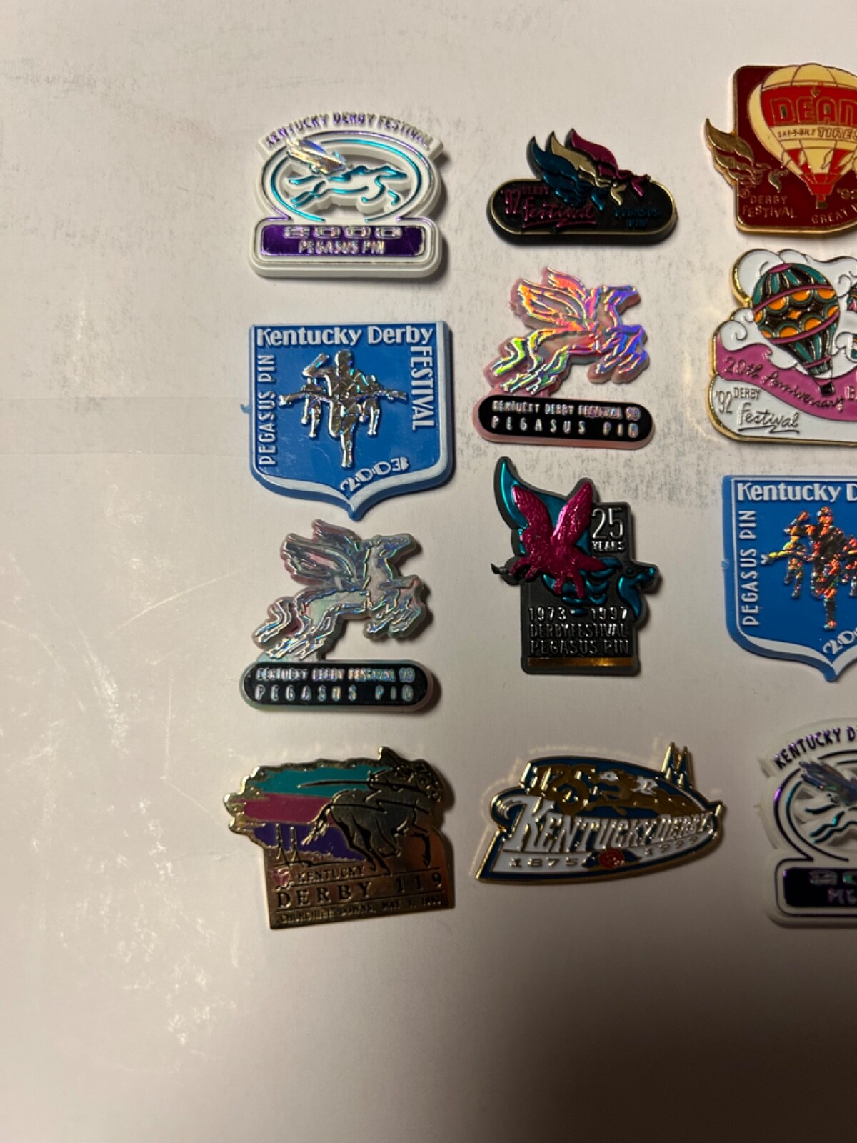 16 Kentucky Derby Festival Great Balloon Race and Pegasus Pins eBay