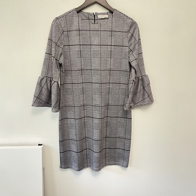 beach lunch lounge plaid dress Women's Hold Me Here Strapless Plaid Mini Dress in Light Blue