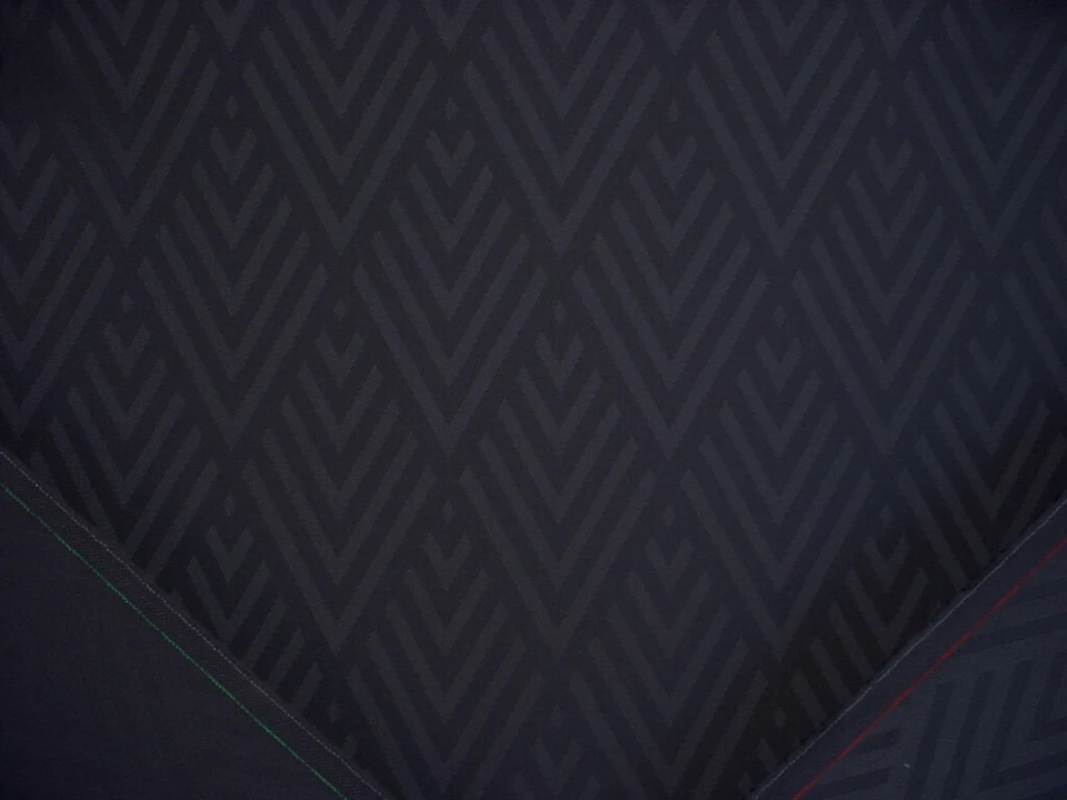 2Y Ralph Lauren LFY66910F Jazz Age Geometric Chevron Smoke Upholstery Fabric - Image 3 of 4