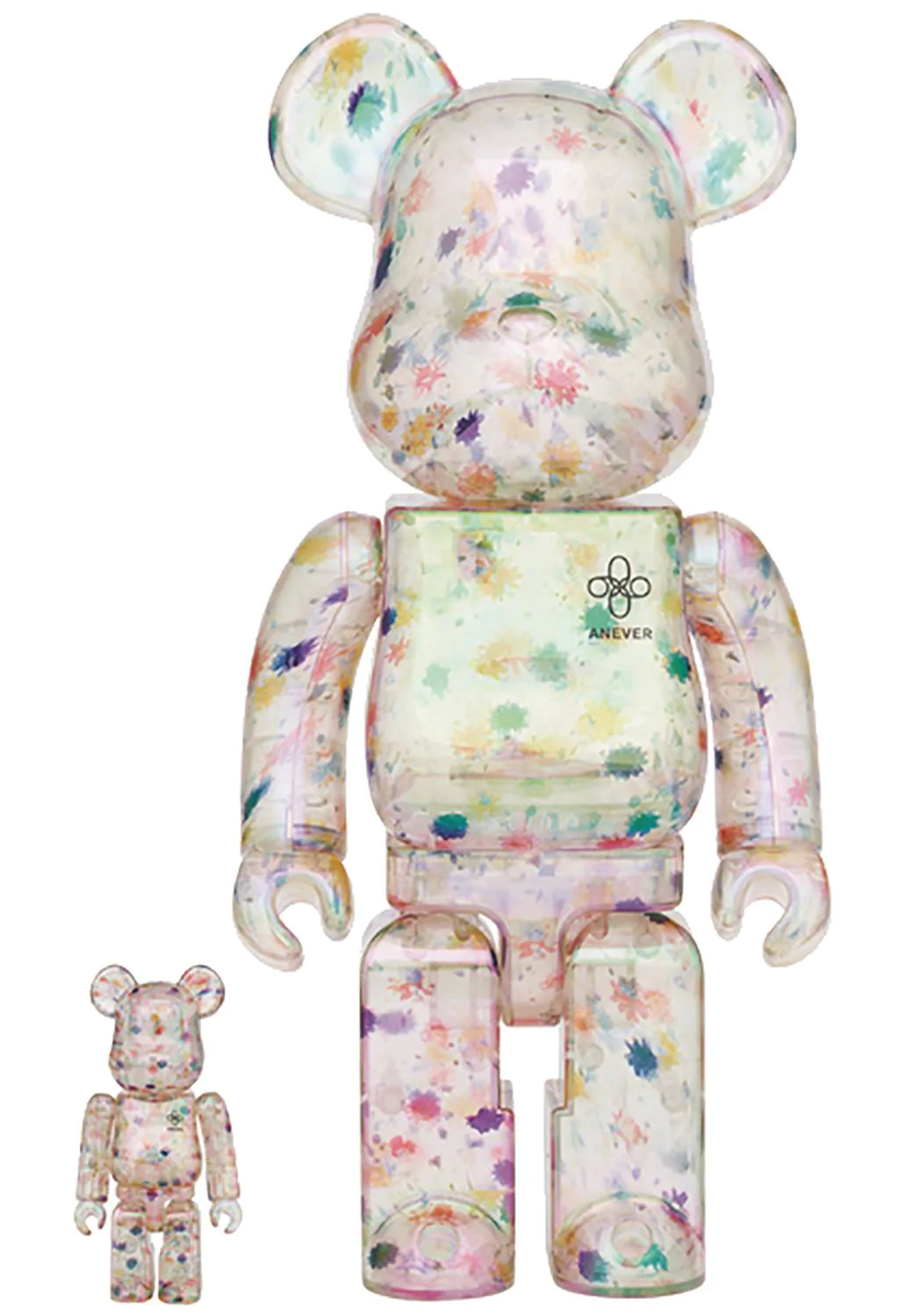 Medicom Toy BE@RBRICK - Anever 100% & 400% Bear BrickBearbrick