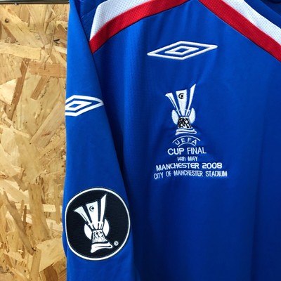 rangers uefa cup final shirt