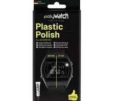 POLYWATCH GLASS POLISH REPAIR SCRATCH REMOVER for PLASTIC GLASS WATCH 