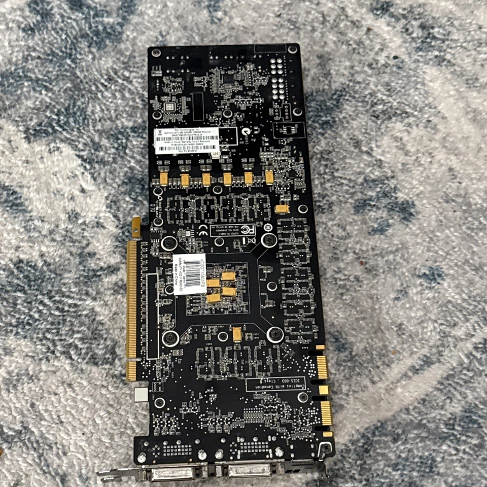 PNY Nvidia Geforce GTX 580 Enthusiast Edition 1536MB Video Graphics Card - Image 4 of 4