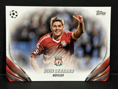 2023-24 Topps UEFA Club Competitions Liverpool Steven Gerrard