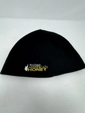 Wild Turkey American Honey Beanie Knit Cap Fleece winter RARE black color NEW