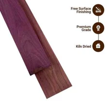 Purpleheart 8/4 Lumber Board | Select & Better | 5 Bd. Feet | S4S | Kiln Dried