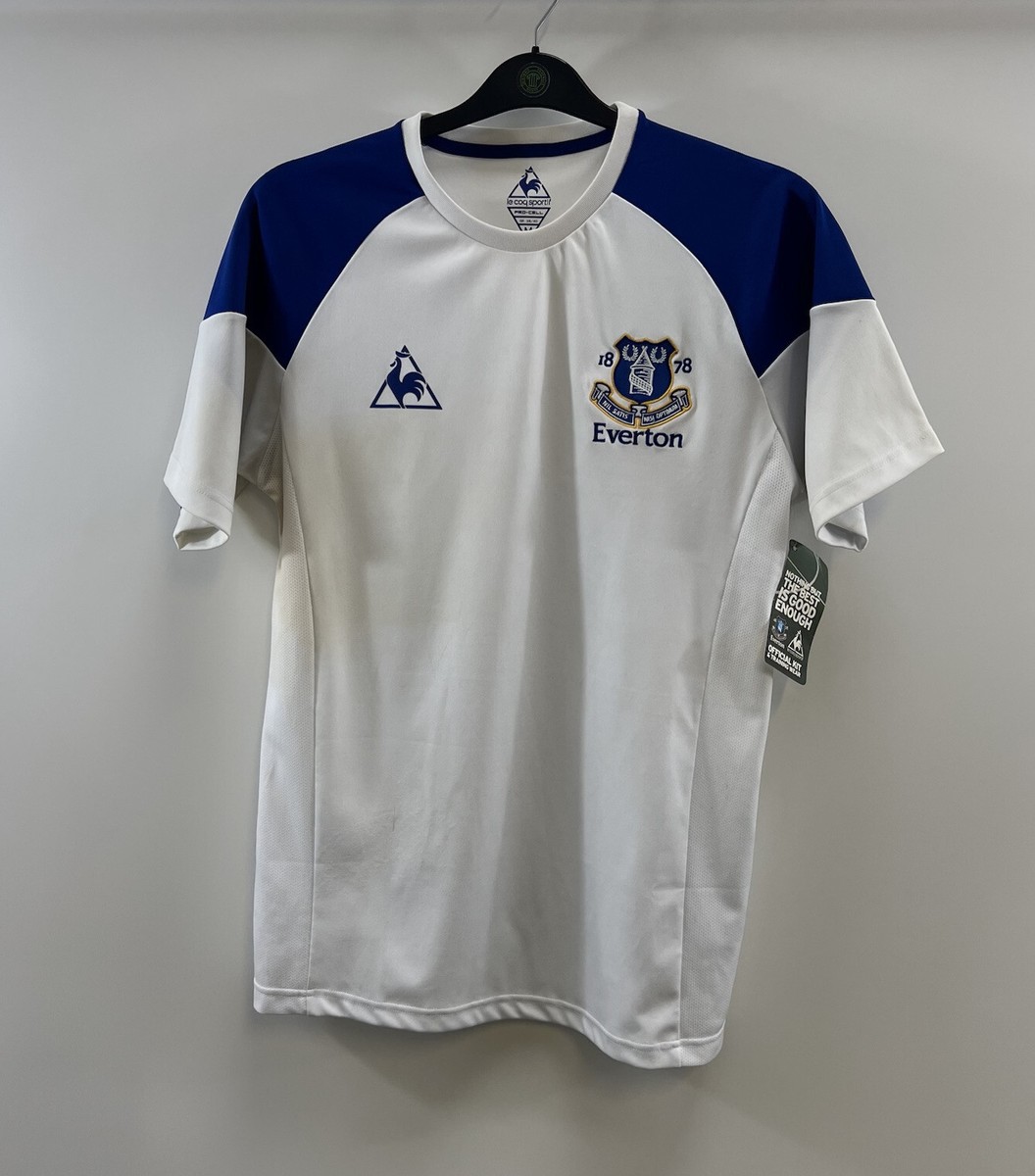 Everton Le Coq Sportif Retro Football Shirts BNWT Everton Training