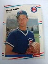 1988 Fleer  Chicago Cubs Baseball Card #426 Jamie Moyer