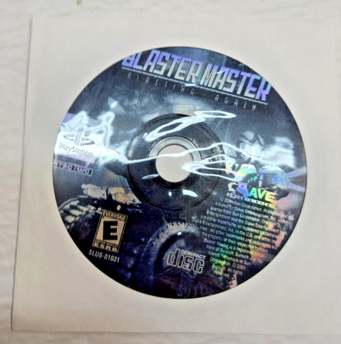 Blaster Master Blasting Again - PS1 Playstation Disc Only Tested and Working